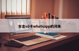包含sd卡whatsapp的词条