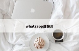 whatsapp谁在用