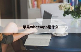 苹果whatsapp是什么