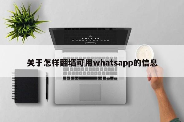 关于怎样翻墙可用whatsapp的信息